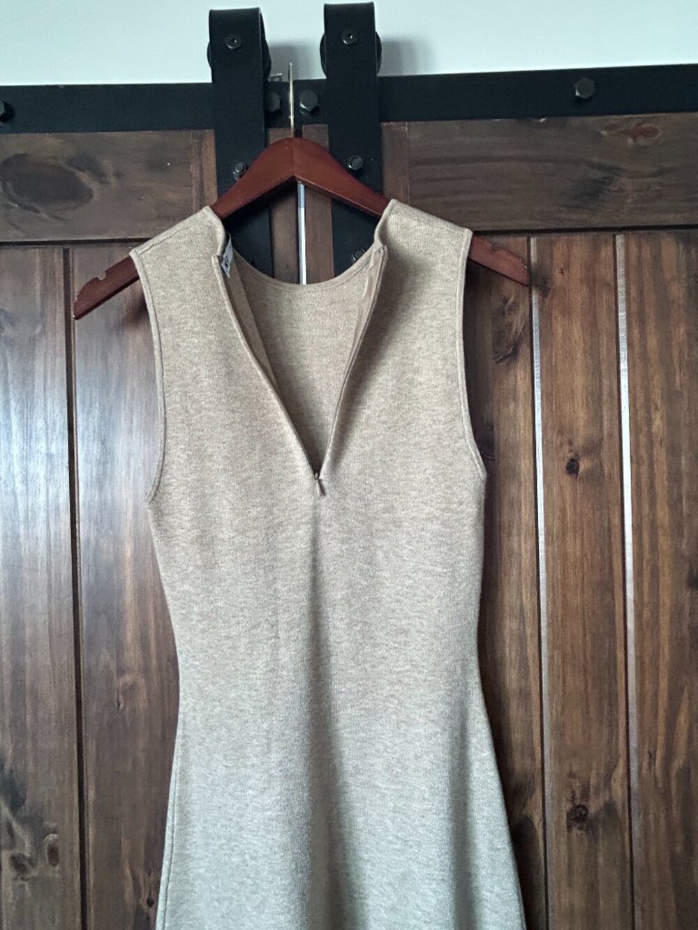 Zara Knit Sleeveless Midi Dress - Picture 7 of 10